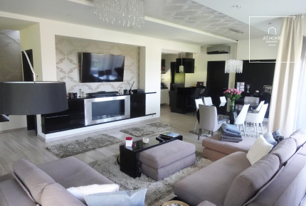 Exclusive minimal style separeted semi-detached house in the border of Budapest ( XI-XII district) in Budaörs is for rent