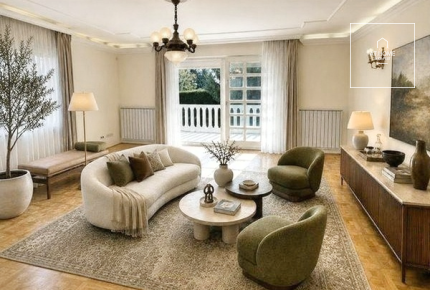 Elegant semi-detached house for rent Budapest XII. district, Mártonhegy