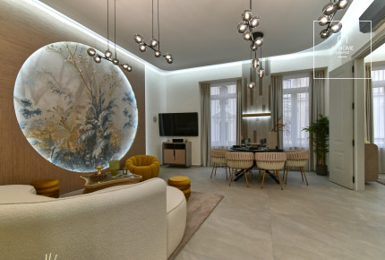 Renovated 103 sqm apartment with 3 bedrooms in District VI