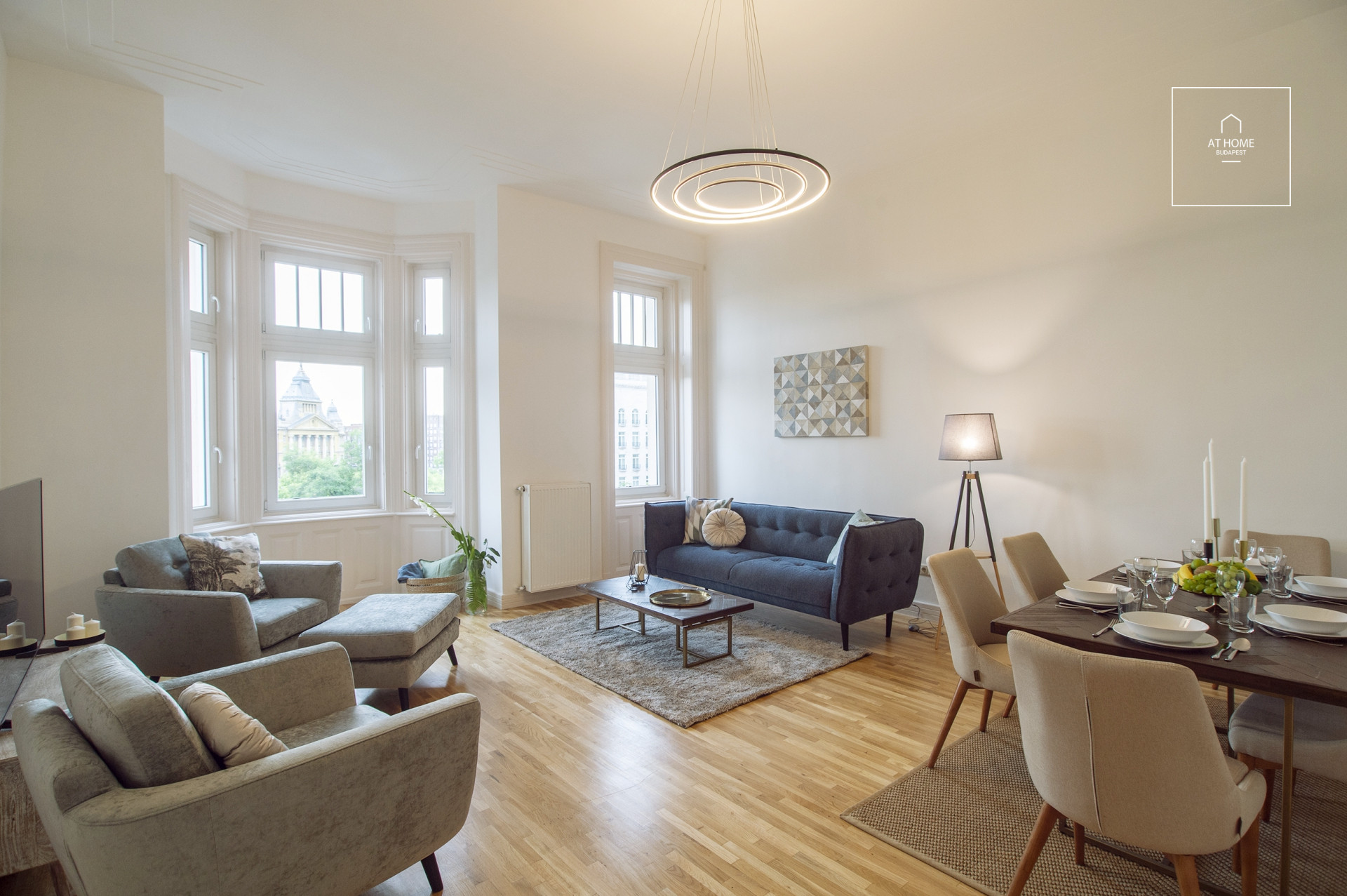 Renovated 2-Bedroom Tasteful Apartment in District V, City Center