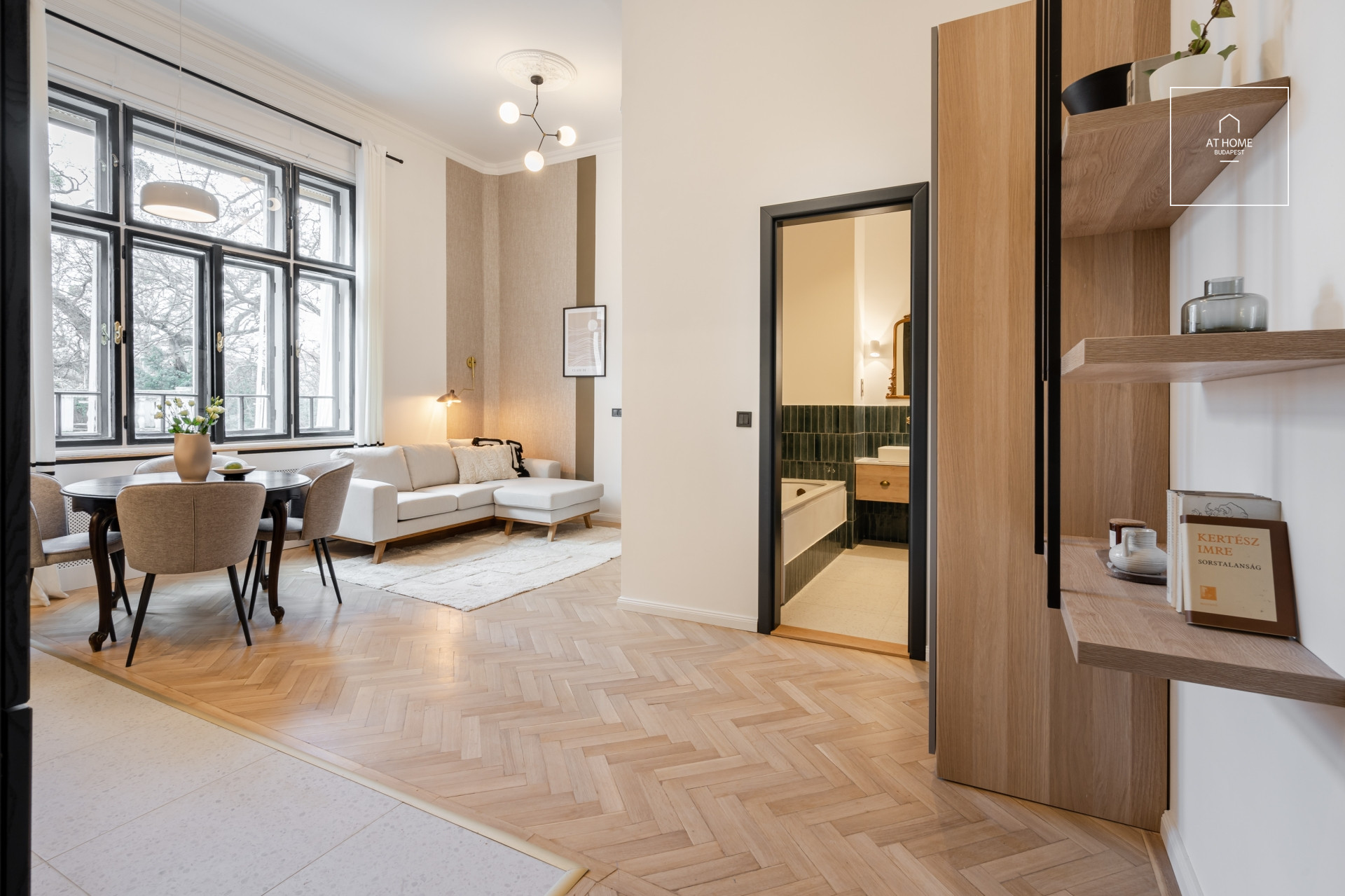 Breathtaking apartment in Art Nouveau villa building Budapest VII. district, Városliget