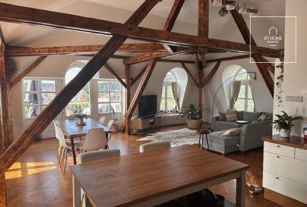 Exkluzív 3 hálószobás lakás gyönyörű panorámával a Rózsadombon