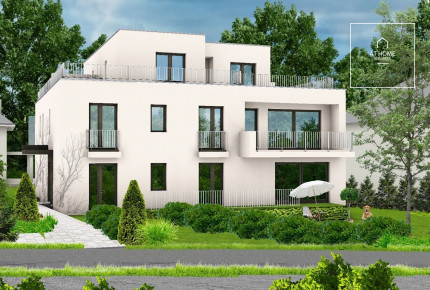 Newly built 173 sqm duplex, 4-bedroom apartment with a terrace in District XII