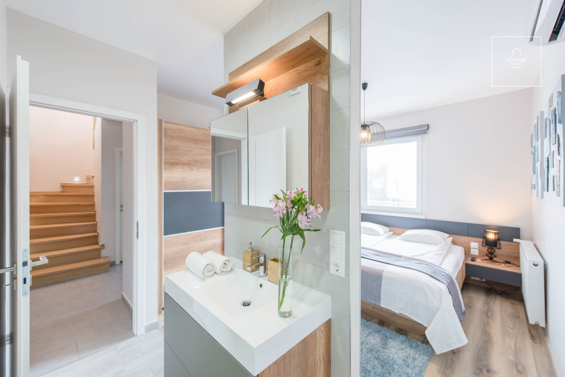 3-bedroom luxury penthouse apartment for rent in Budapest VI. district