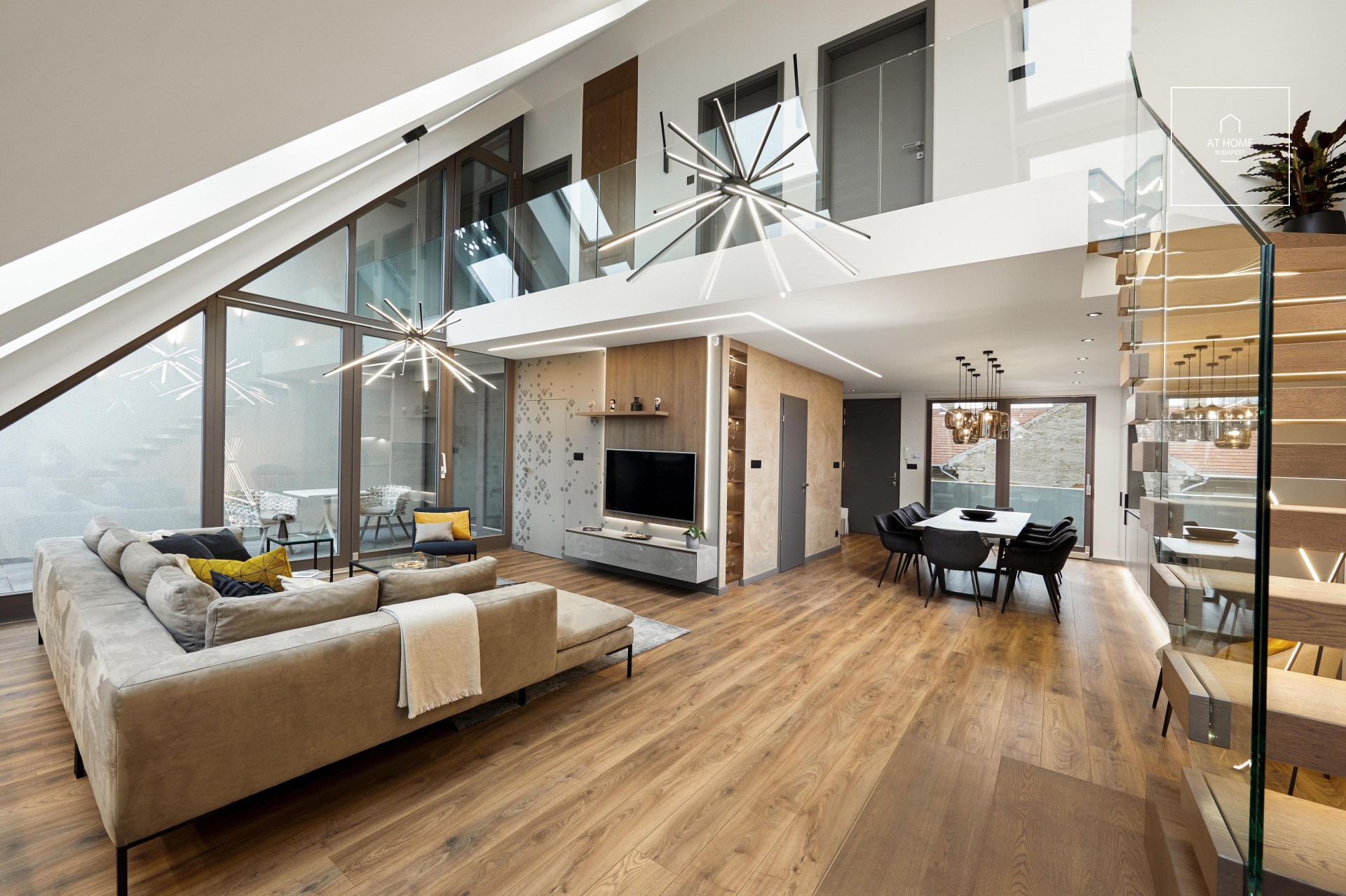 3-bedroom newly built luxury apartment for rent in Budapest VI. district