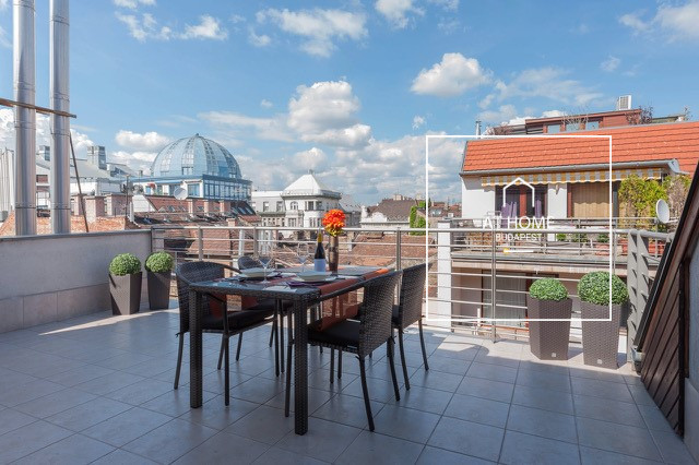 Penthouse lakás privát tetőterasszal VI. kerület, Terézváros