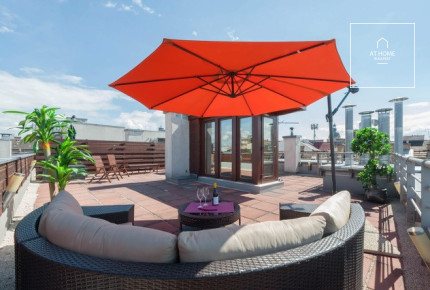 Penthouse lakás privát tetőterasszal VI. kerület, Terézváros