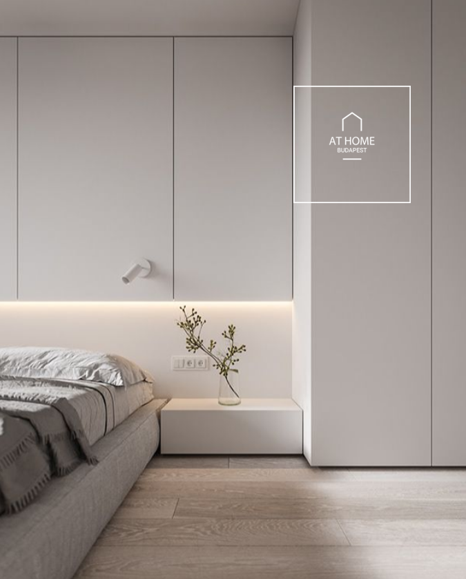 Bright 81 sqm Nnewly-built Apartment with City Panorama and Garden Access in District II