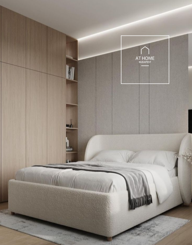 Bright 81 sqm Nnewly-built Apartment with City Panorama and Garden Access in District II