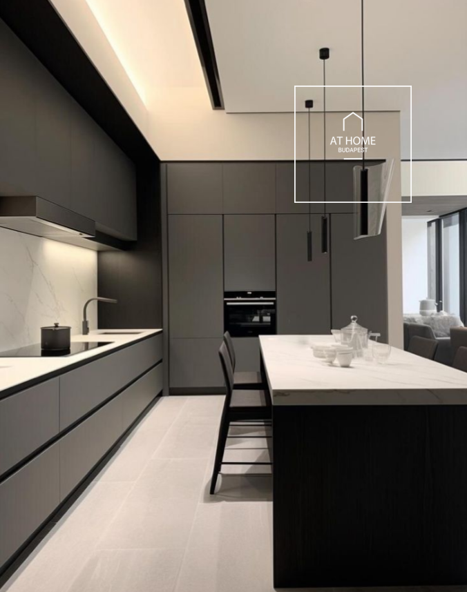 141 sqm Newly Built Apartment with City Panorama in District II