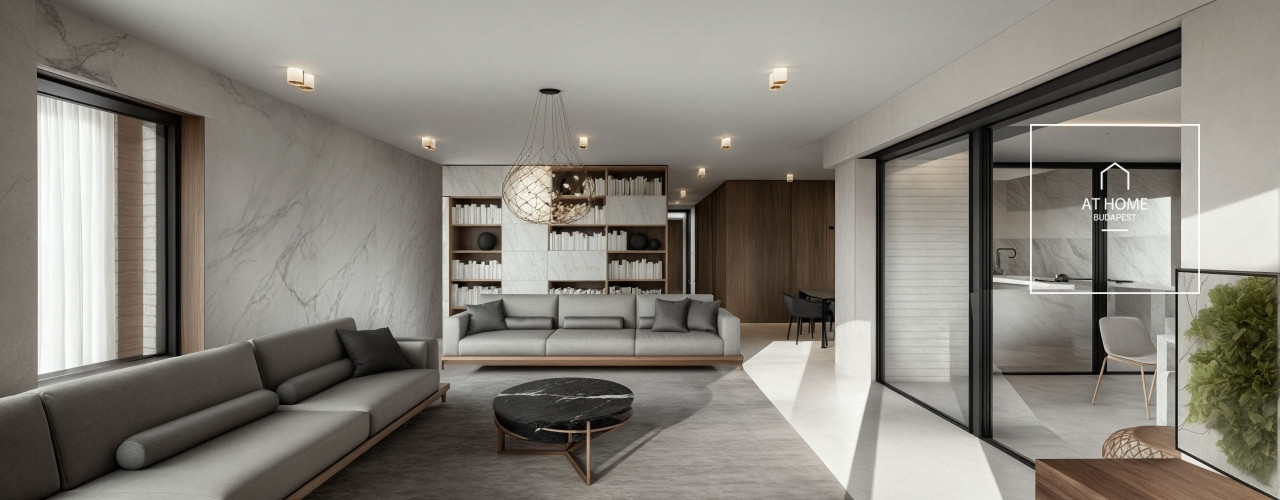 141 sqm Newly Built Apartment with City Panorama in District II