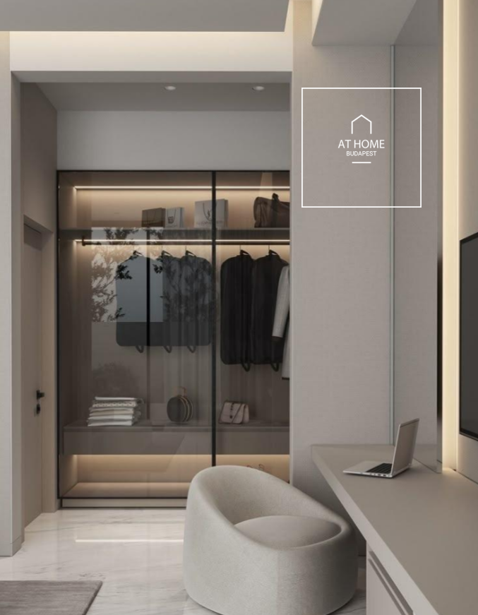 Városi panorámás 141nm-es újépítésű lakás a II. kerületben