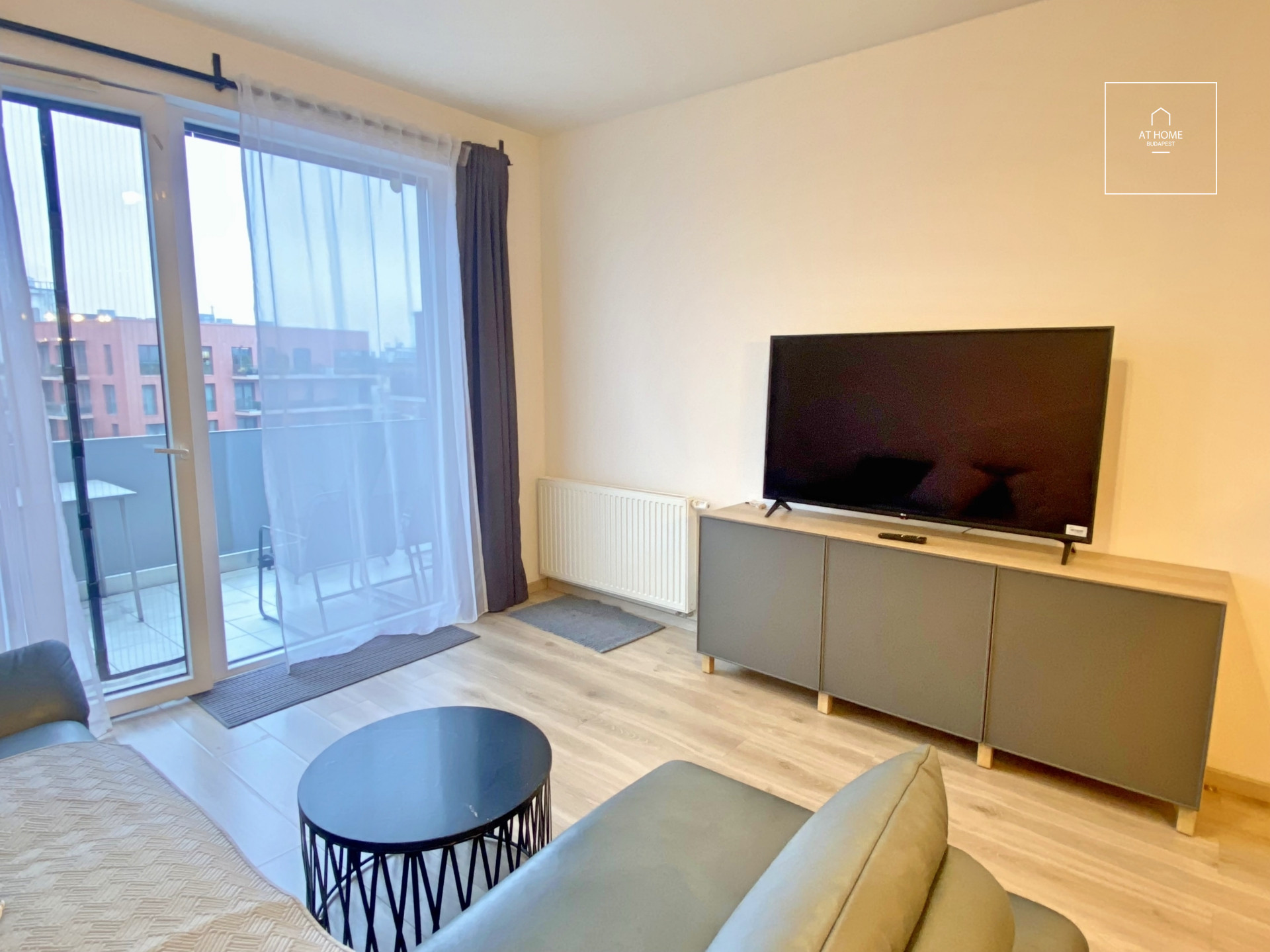 Newly built, two-bedroom apartment for rent in Corvin negyed