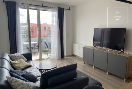 Újépítésű, két hálószobás lakás kiadó,  Corvin negyed