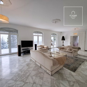 Exclusive 240 sqm apartment with terrace and 2 garage spaces on Gellért Hill