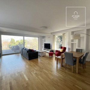 Luxury apartment with 3 bedrooms, a terrace, and a private garden in District XII