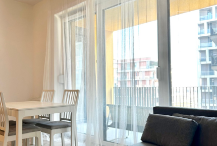 2021-ben épült 3 hálószobás panorámás lakás erkéllyel a Budaparton