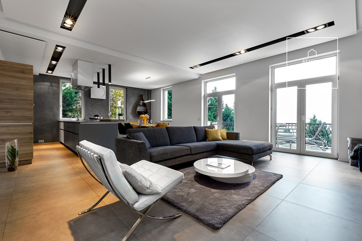 Panoramic 114 sqm penthouse apartment with terrace on Gellért Hill