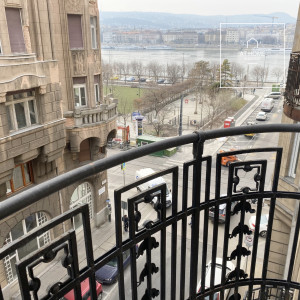 Elegant apartment with panoramic views of the Danube Budapest V. district, Lipótváros