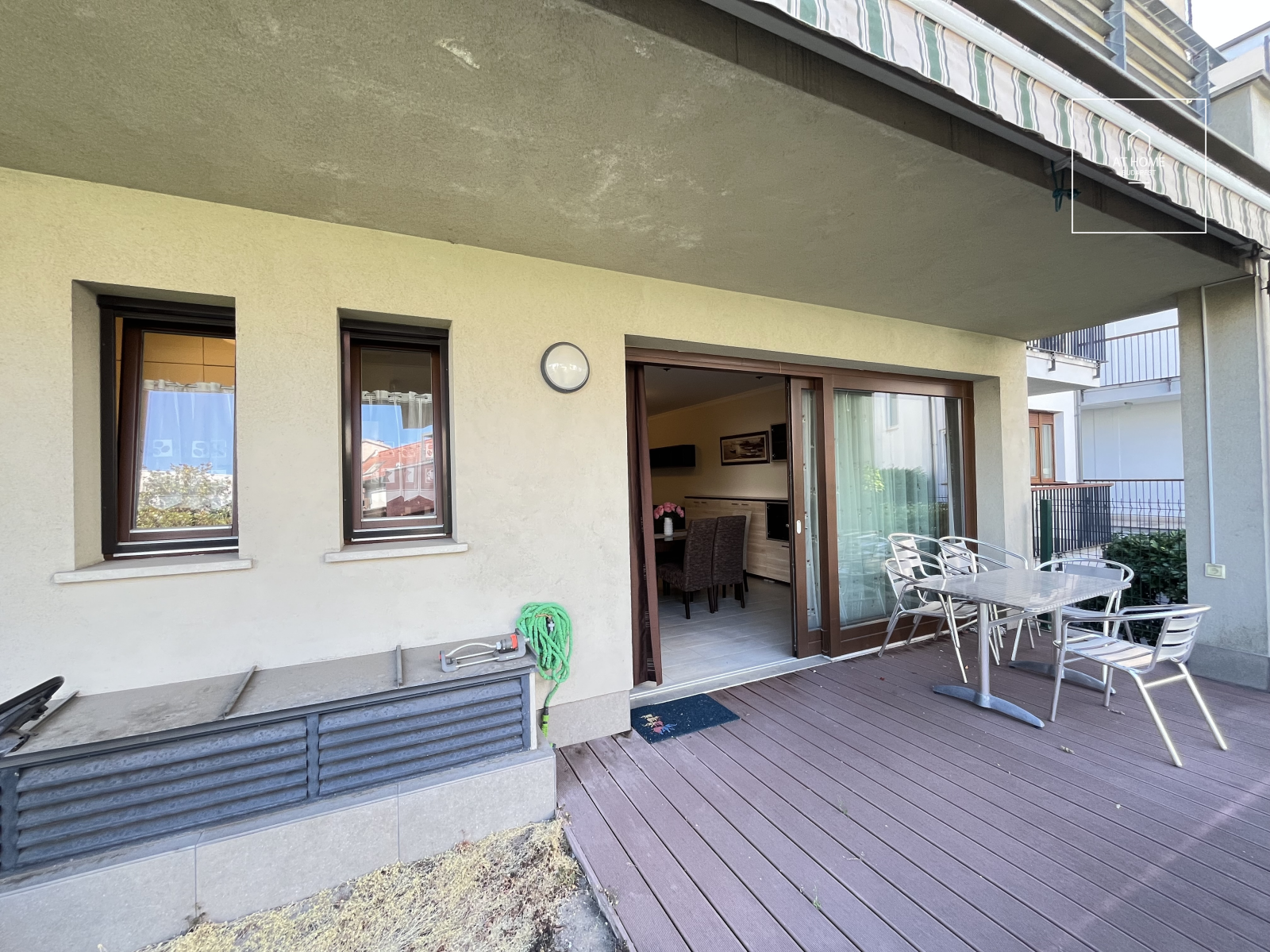 91 sqm ground-floor apartment with garden access, 2 bedrooms, located in District II, Újlak
