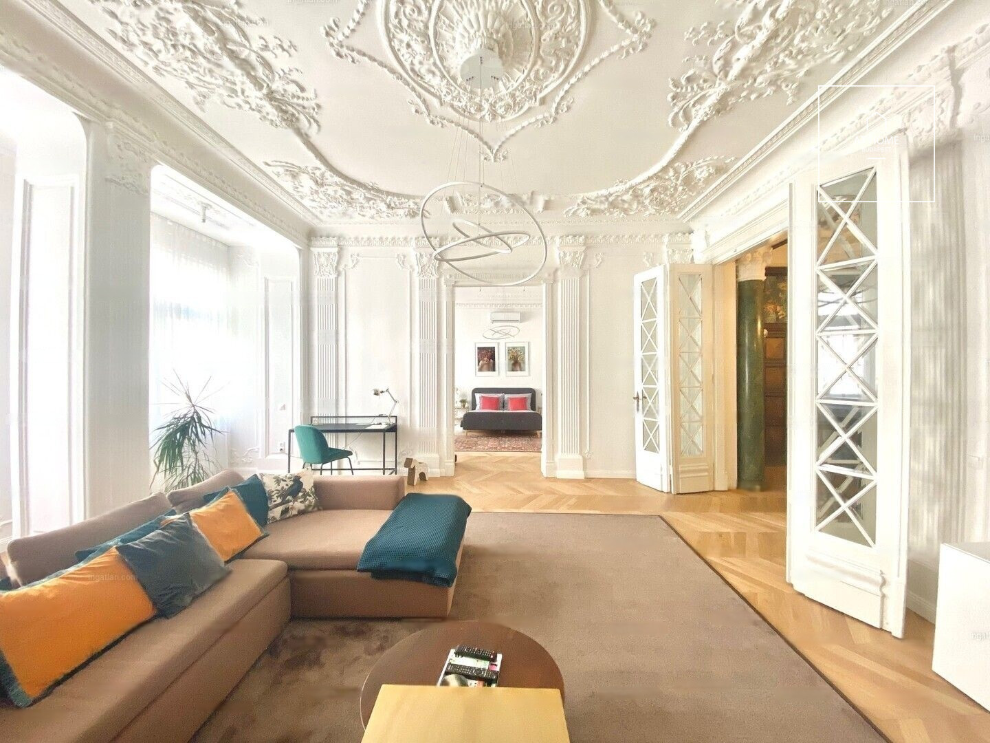 Renovated 2-bedroom classic-style apartment in District XIII, Újlipótváros