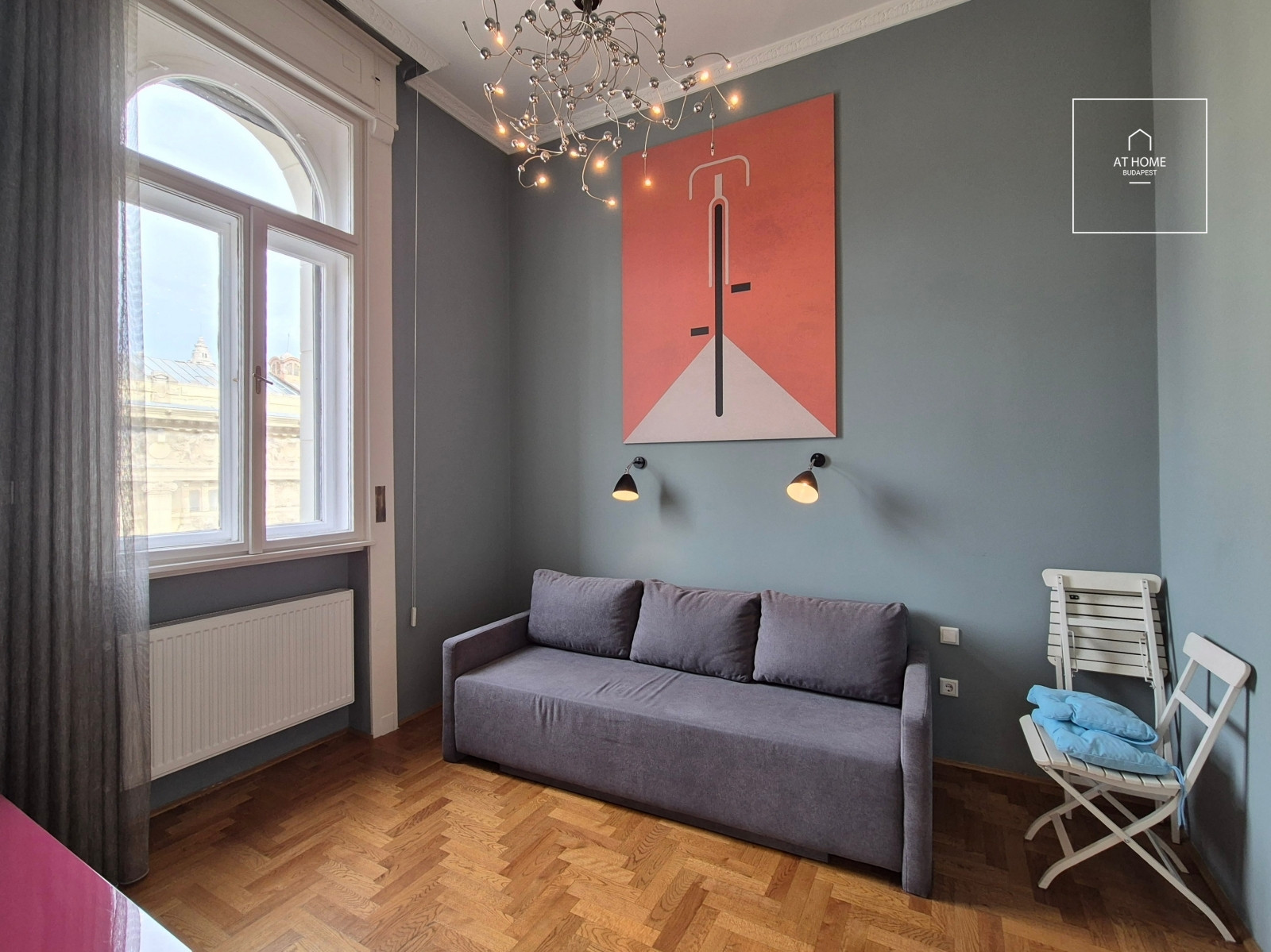 Panorámás két hálószobás luxuslakás Budapest V. kerület, Belváros