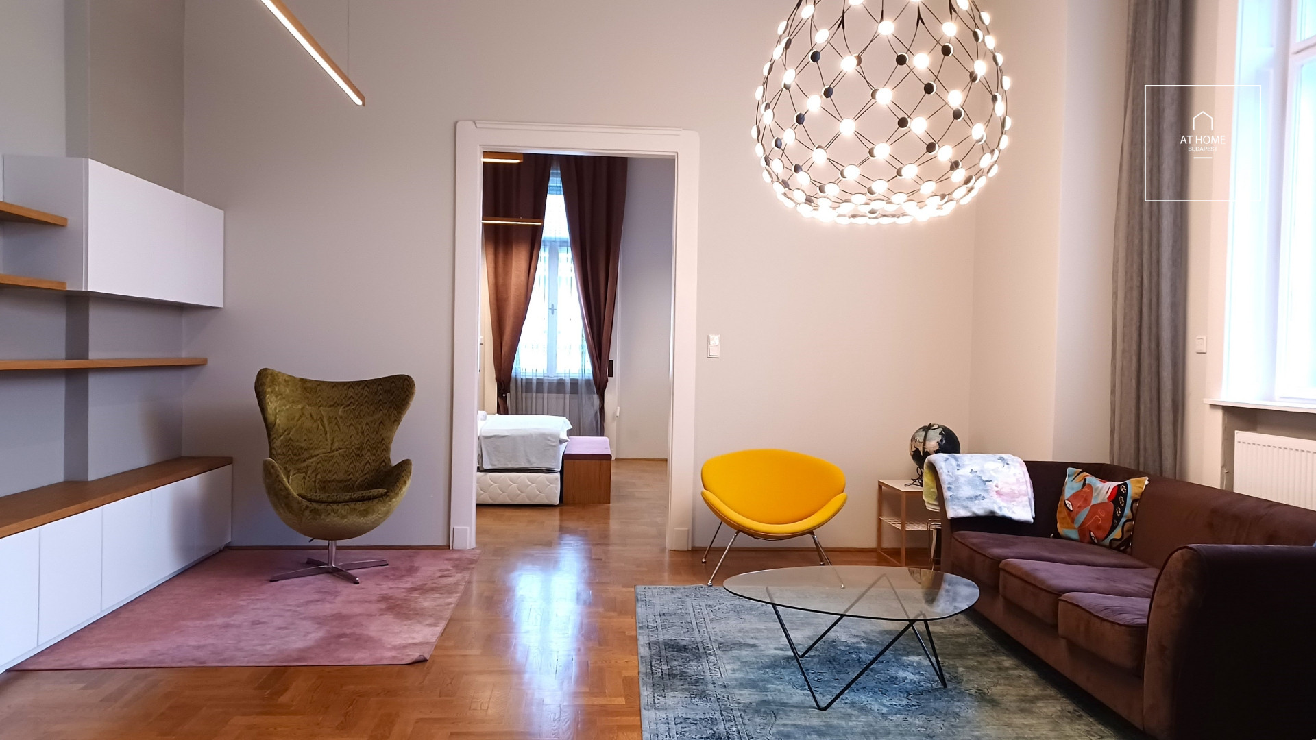 Two-bedroom premium apartment with panorama District 5, Budapest
