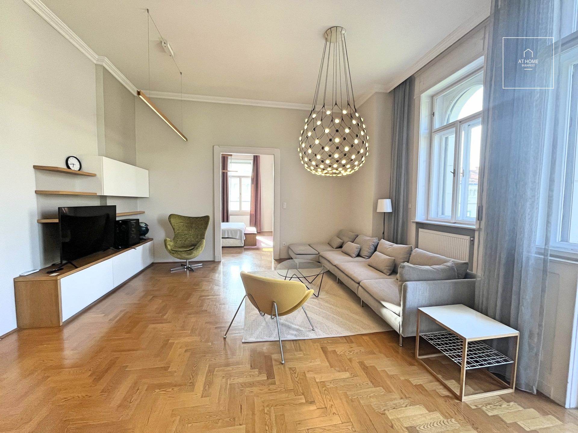 Panorámás két hálószobás luxuslakás Budapest V. kerület, Belváros