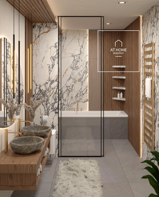 Újépítésű 150 nm-es duplex 3 hálószobás lakás 35 nm-es terasszal a Belvárosban