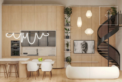 Newly built, premium three-bedroom apartment with a terrace in downtown Budapest