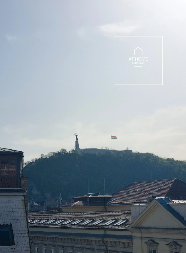 Newly built, premium, top-floor apartment with a terrace in downtown, Budapest