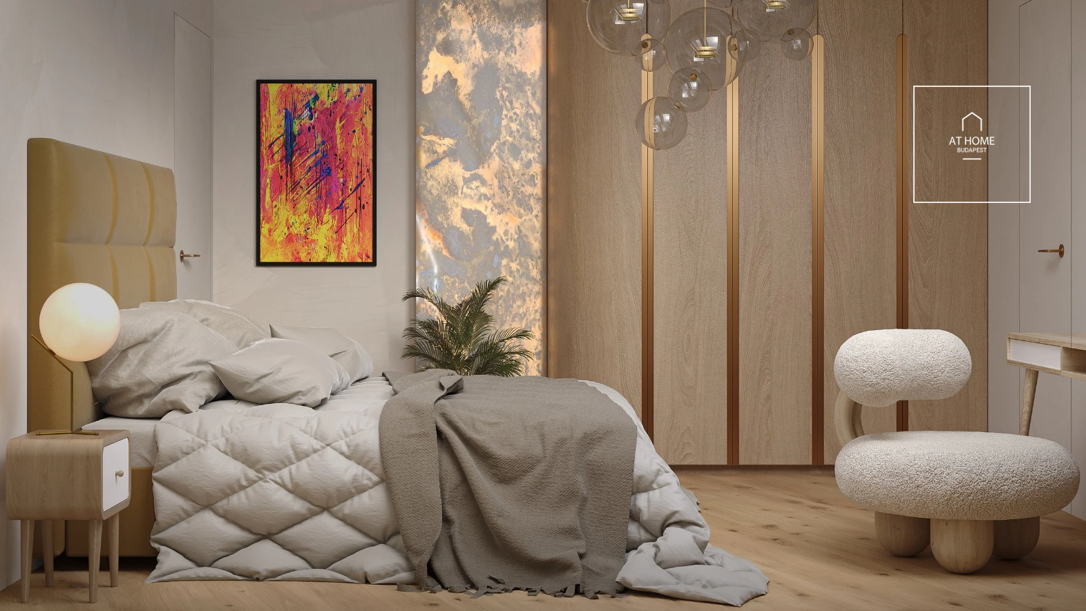 Newly built, premium, top-floor apartment with a terrace in downtown, Budapest