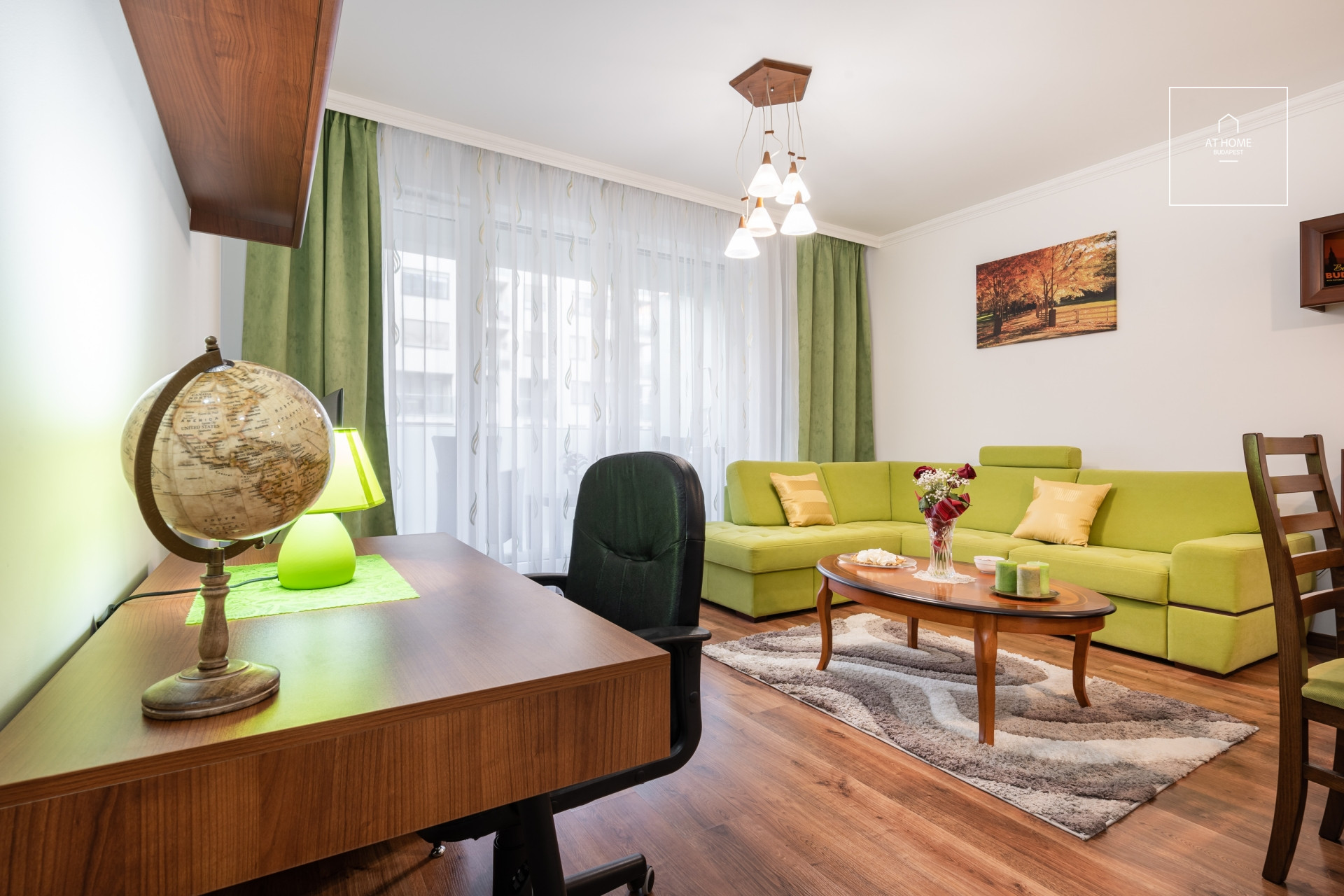 A one-bedroom elegant apartment for rent in Budapest, District VIII, Corvin Quarter