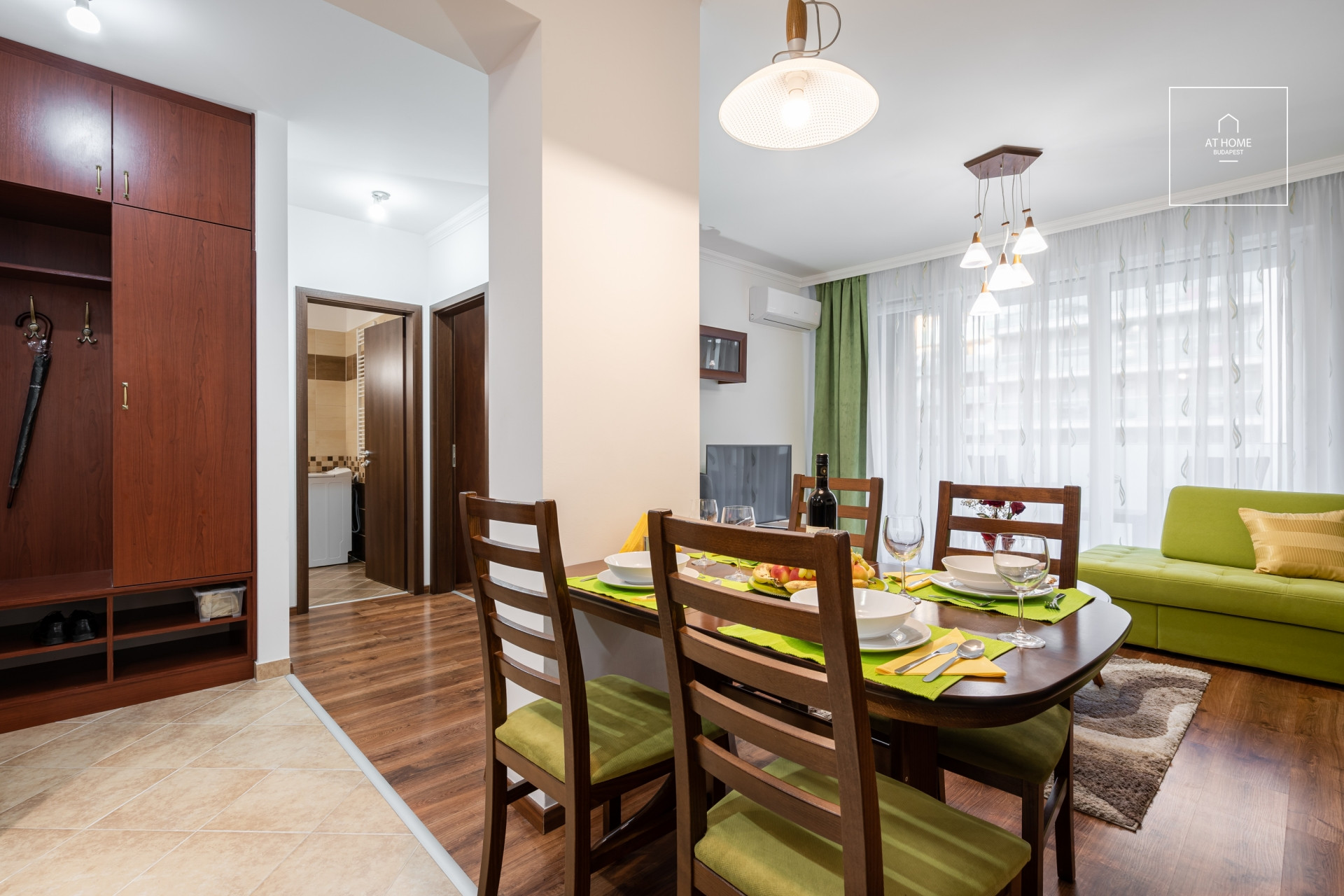 A one-bedroom elegant apartment for rent in Budapest, District VIII, Corvin Quarter