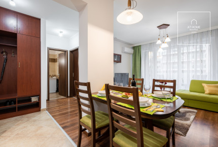 A one-bedroom elegant apartment for rent in Budapest, District VIII, Corvin Quarter