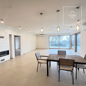 Newly built 182 sqm three-story semi-detached house with a 200 sqm garden in Budapest’s 3rd District, Táborhegy