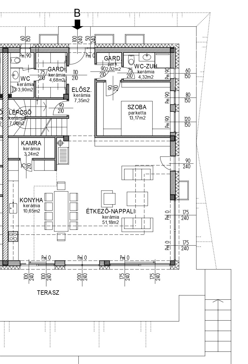 Newly built 182 sqm three-story semi-detached house with a 500 sqm garden in Budapest’s 3rd District, Táborhegy