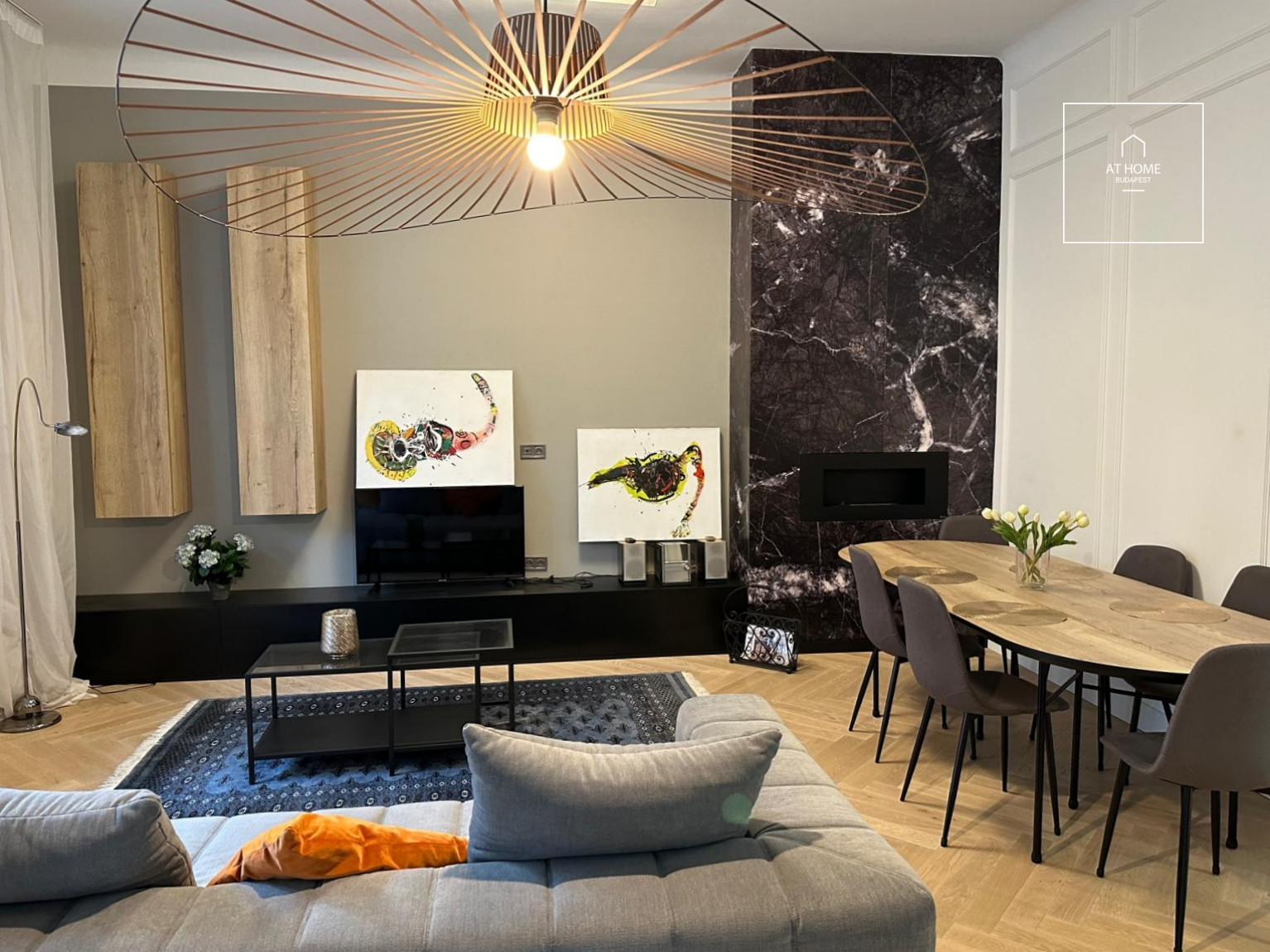 Three-bedroom luxury apartment in the 5th district of Budapest, Lipótváros
