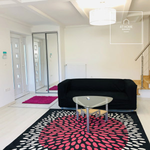 150 sqm two-level apartment with 4 bedrooms, terrace, and private garden in Budapest’s 2nd District