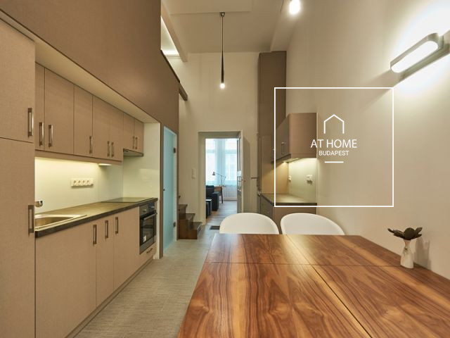 Bright 69 sqm fully equipped one-bedroom apartment in Budapest’s 6th District