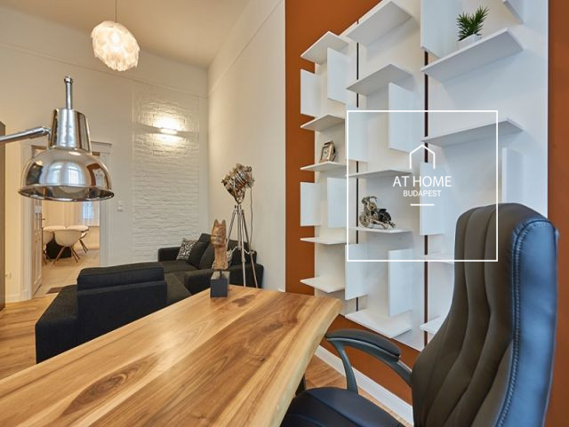 Bright 69 sqm fully equipped one-bedroom apartment in Budapest’s 6th District