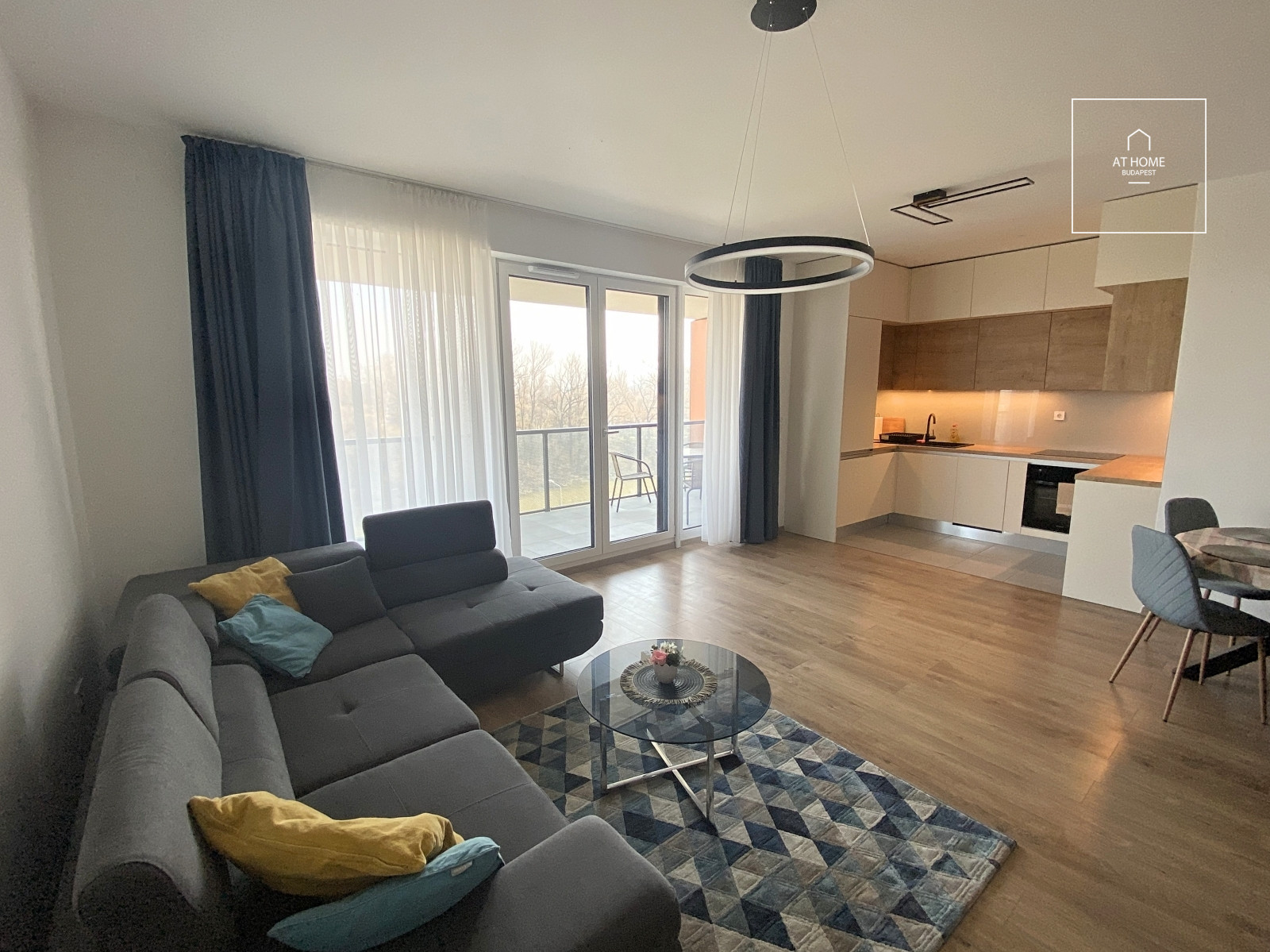 Newly built 2-bedroom apartment with a view of the Danube for rent III. district, Óbuda Danube bank