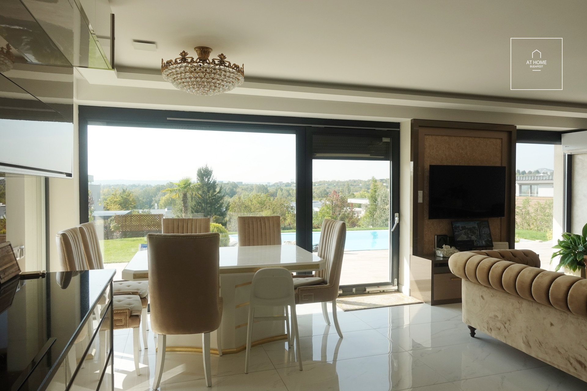 Newly-built apartment with pool and garden for sale in Budapest, 11th district, Madárhegy