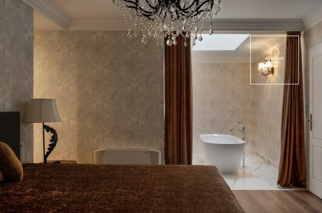 Exclusive 186 sqm duplex apartment with 2 bedroom and a terrace in Budapest’s 6th District