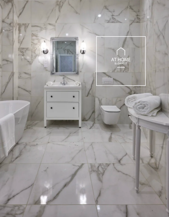 Exclusive 95 sqm panoramic apartment with two bedrooms in Budapest’s 6th District