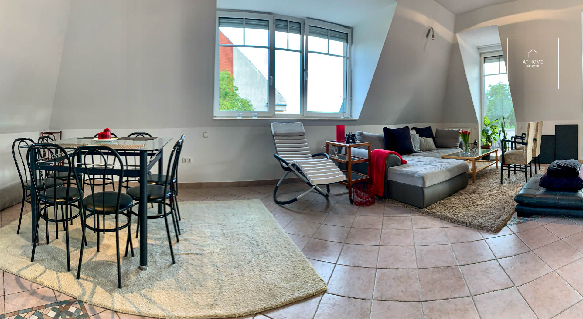 Panoramic apartment for rent Budapest II. district, Csatárka