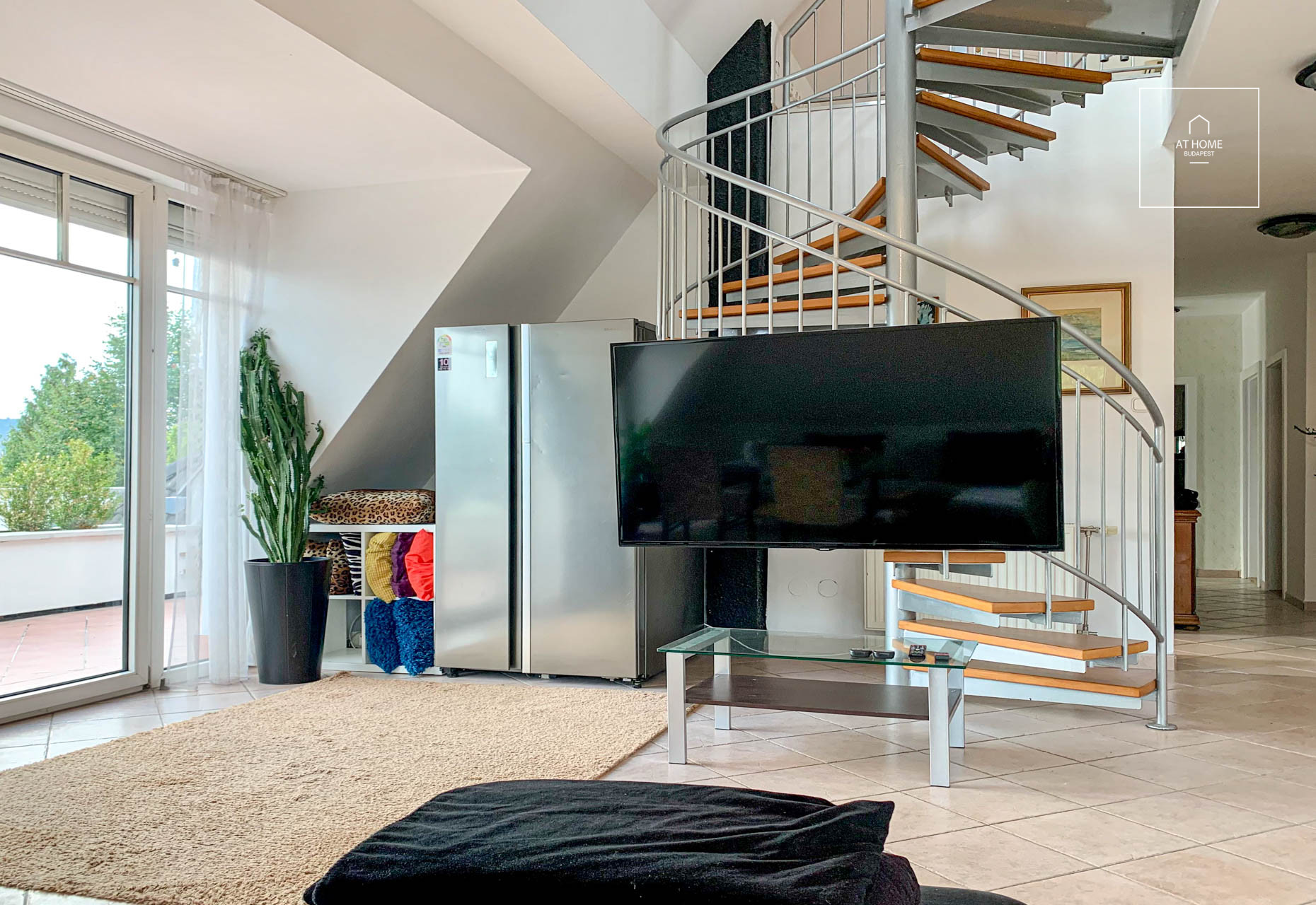 Panoramic apartment for rent Budapest II. district, Csatárka