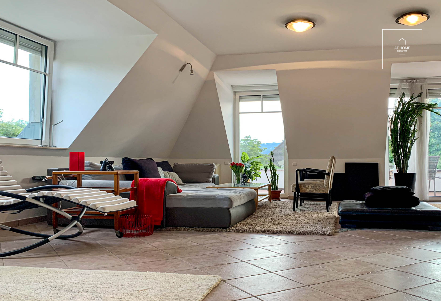 Panoramic apartment for rent Budapest II. district, Csatárka