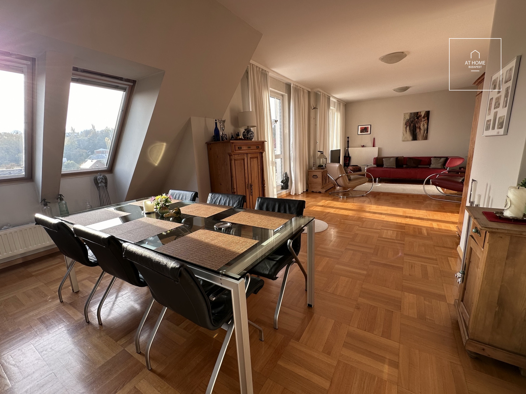 panoramic apartment in a green area for rent Budapest II. district, Rézmál