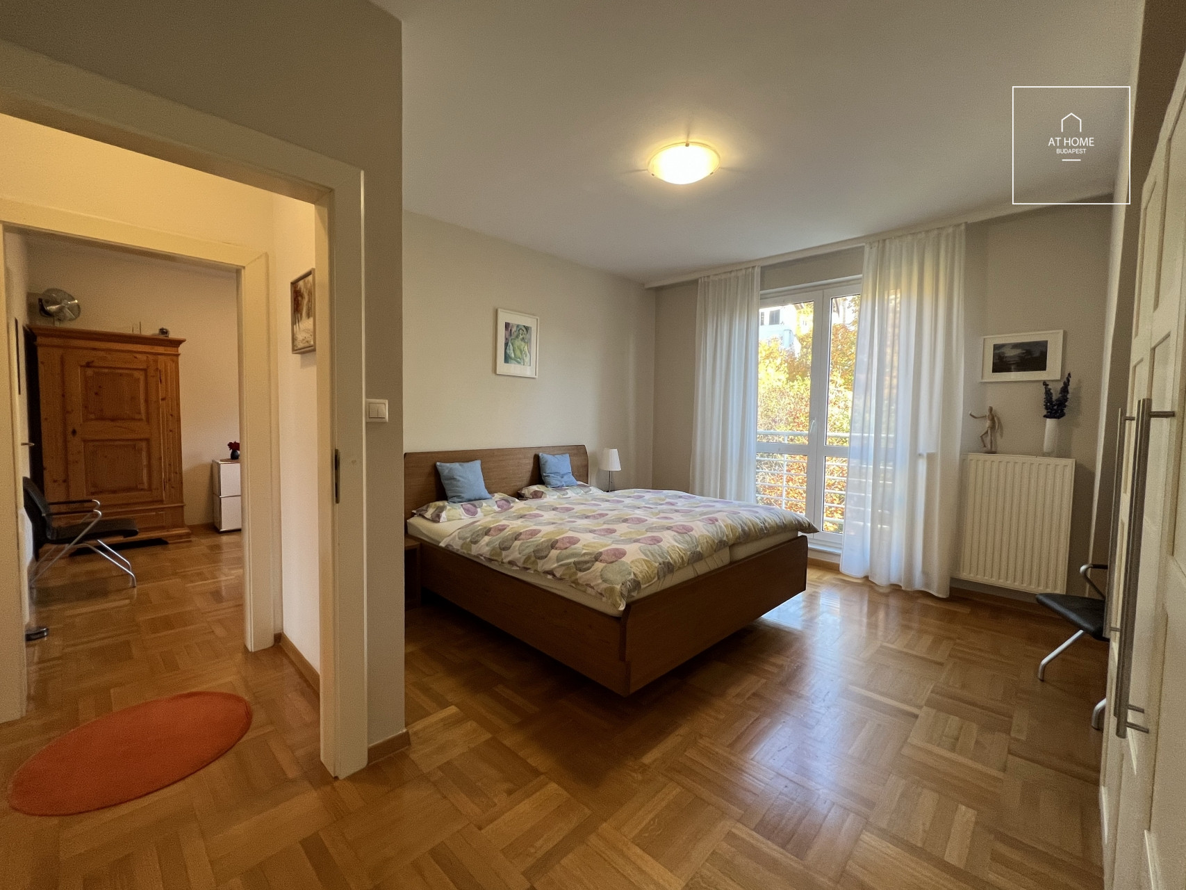 panoramic apartment in a green area for rent Budapest II. district, Rézmál